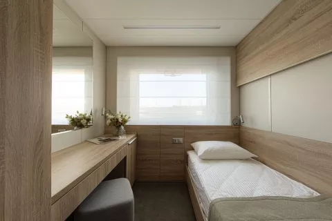 Каюта 1-местная (средняя палуба)